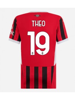 AC Milan Theo Hernandez #19 Heimtrikot für Frauen 2024-25 Kurzarm